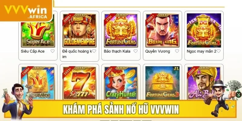 Khám phá sảnh nổ hũ VVVWIN